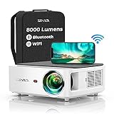 ❤【Neueste drahtlose Verbindung & Bluetooth 5.0 Funktion】YABER WIFI Beamer supports Kabel und WiFi Verbindungen für iOS und Android und kann mit AirPlay,MiraCast kompatible Smartphone Bildschirm durch direktes Spiegeln auf dem Projektor anzeigen. V6 Beamer mit dem neuesten Bluetooth 5.0 Chip, mit dem Sie Ihren Bluetooth Lautsprecher jederzeit drahtlos verbinden können. Eingebauten 10W Dual-HiFi-Stereolautsprecher mit SRS-Soundsystem bieten ein hervorragendes Hörerlebnis ohne externe Lautsprecher.