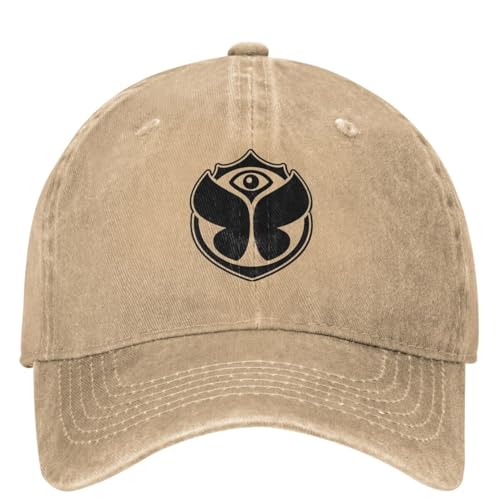 AIOGCAEX Berretto da Baseball Tomorrow-Lands Logo Escursionismo Pesca Montato retrò Trucker Cappello papà Coppia Donne Casual Design s Regali di Natale
