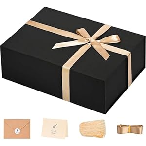 Lifelumgiftbox13x10x5largeblackgiftboxeswithmagneticlidsluxurybirthdayboxforgiftsgroomsmanproposalcontainscardribbonfillermothersdaygiftpackging Urban Country Home Decor Lifelum gift box 13x10x5 large black gift boxes with magnetic lids luxury birthday box for gifts groomsman proposal contains card ribbon filler mothers day gift packging urban country home decor