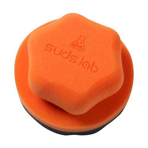 Suds Lab TS Tire Shine Applicator - Reusable Foam Applicator for Tire Treatments...