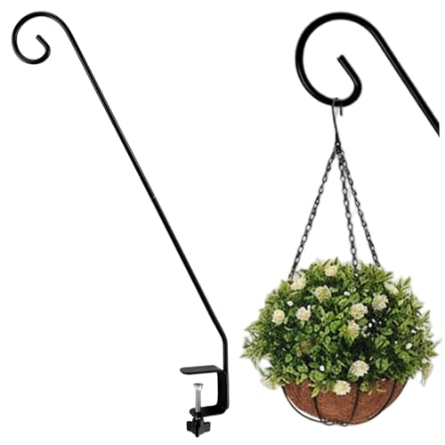 Crochet mangeoire oiseaux balcon 11kg support robuste réglable 81 cm
