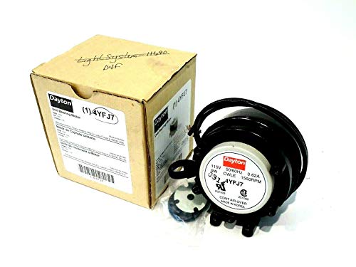 Unit Bearing Motor, 1/83 HP, 1550 rpm, 115V