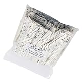 EasyByMall 4250 Stück 1206 SMD Widerstandskit, 170 Werte Ohm-10M Ohm, 1% Toleranz, sortiertes Set für elektronische Projekte