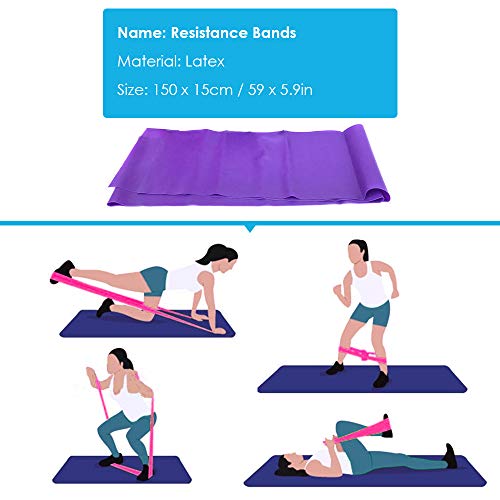 Conjunto de equipamentos de ioga, Andoer 5 PCS Conjunto de equipamentos de ioga Ioga Gatilho Rolo Io