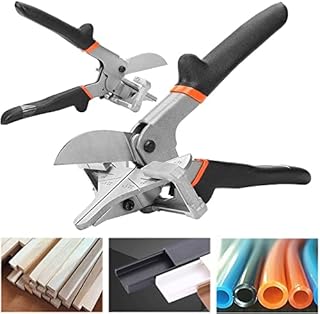 Miter Shear Cutter , Gasket Shears 0°- 135° Multi Angle Miter Shear Cutter Trim Angle Cutter Multi Angle Trim Cutter Adjustable Trunking Shear Scissors for Wooden Work