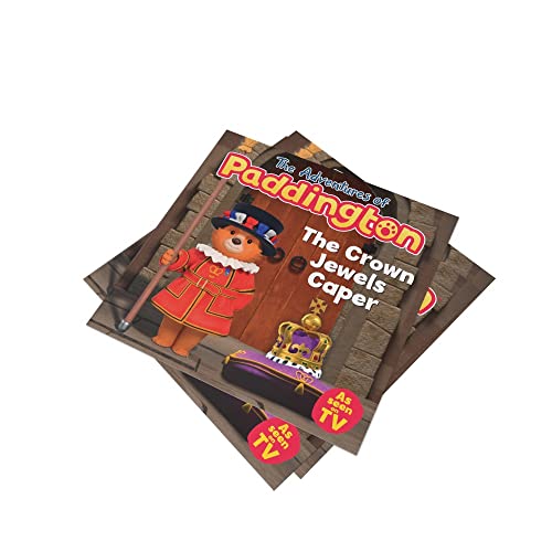 The Crown Jewels Caper: Join Paddington on a royal adventure with the crown jewels – the perfect gif