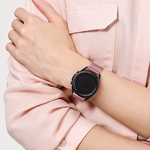 Meliya Bands For Samsung Gear S3 Frontier/Classic Bands For Women Men, 22Mm Stainless Steel Metal Replacement Band For Samsung Gear S3 Frontier/Gear S3 Classic Smartwatch #TOP6