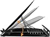 Amazon Basics Ventilated Adjustable Ergonomic Laptop Stand, 33 x 28.7 x 18.5 cm, Black #2