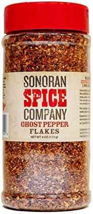 Ghost Chili Pepper - Bhut Jolokia - Flakes 4 Oz