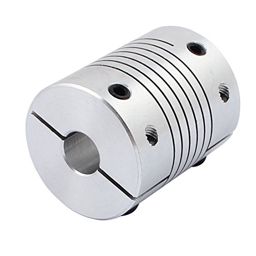 sourcing map Motorwelle 10mm bis 14mm Gelenk Schrägkugelkupplung Koppler 32mm x 40mm DE de