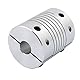 sourcing map Motorwelle 10mm bis 14mm Gelenk Schrägkugelkupplung Koppler 32mm x 40mm DE de