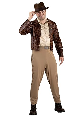 Jazwares Adult Indiana Jones Qualux Costume X-Large