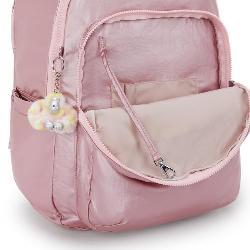 Image of Kipling Women's Seoul Extra Large Bts 17 inch Laptop Backpack, Durable, Roomy with Padded Shoulder Straps, Built-In Protective Sleeve