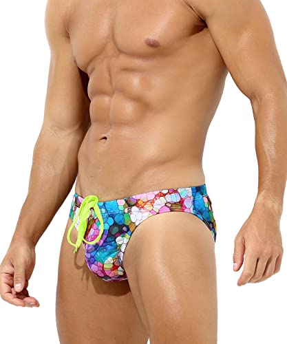 Casey Kevin Bañador Slip Hombre, Bañador de Natación Hombre, Pantalones Cortos de Natación Traje de Baño Cortos Hombres