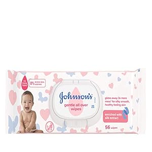 Johnson’s Baby Gentle All Over Wipes andere 56 Count (Pack van 1)
