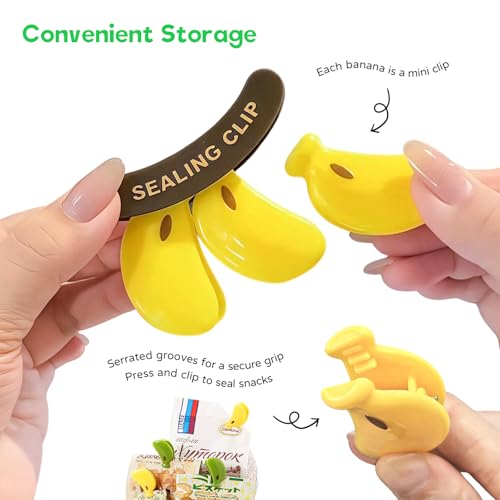 Set 2 imanes decorativos forma banana amarillo y verde miniatura 4