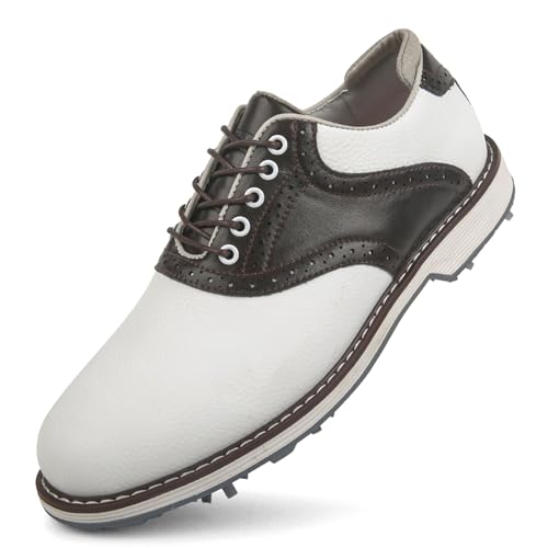 Zapatos de golf impermeables NGARY con 9 clavos para un agarre estable