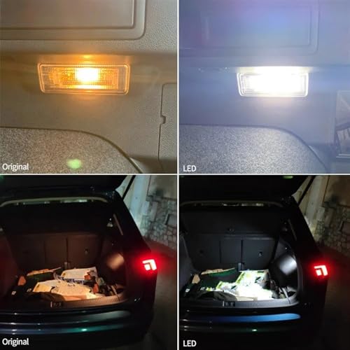 Luz matricula LED 18SMD para maletero de Passat B8 CC y Golf 7 GTI 3