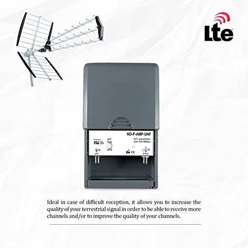 LEYF Preamplificateur TV/Gain réglable 1538 dB/Amplificateur Antenne — free download