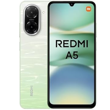 Smartphone Xiaomi Redmi A5 128GB 4GB RAM Dual SIM Tela 6.88" - Verde Lake Green [25028RN03L]