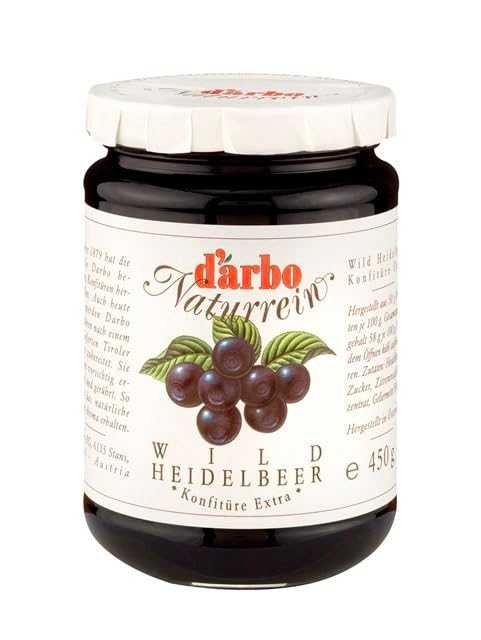 Darbo - Confitura de arándanos silvestres (6 unidades, 450 g)