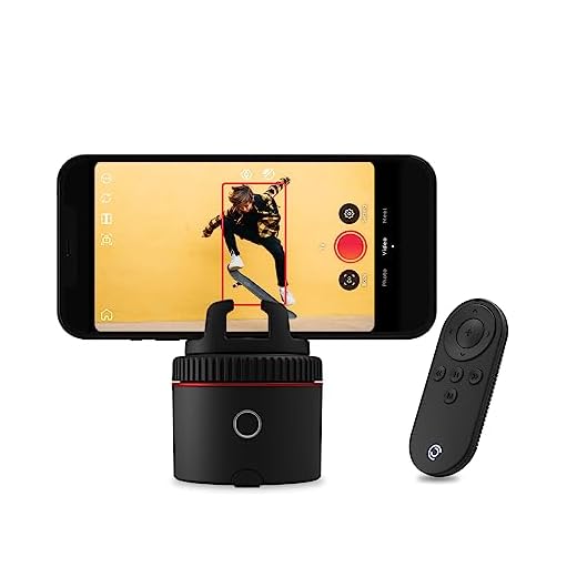 Pivo Pod Classic Support de Téléphone Intelligent, Suivi Automatique Smart Tracker, Rotation à 360° pour Vidéo, Youtube avec Télécommande