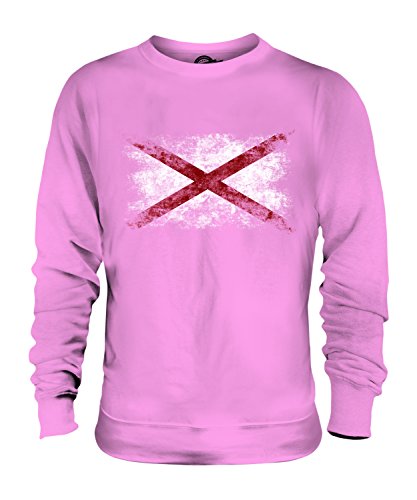 Sweat-Shirt Alabama Drapeau Délavé Candymix Unisexe en Coton