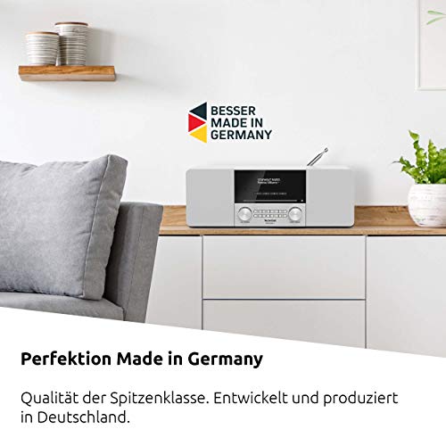 TechniSat DIGITRADIO 3 - Stereo DAB Radio Kompaktanlage (DAB+, UKW, CD-Player, Bluetooth, USB, Kopfhöreranschluss, AUX… - Image 7
