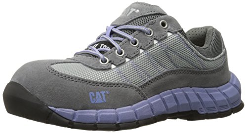 Caterpillar Women's Exact Steel Toe Work Shoe, Grey, 10 M US