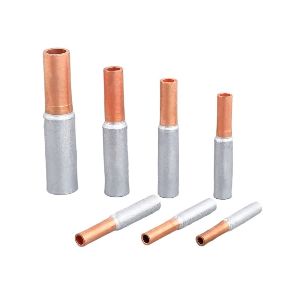 10 Uds. Manguitos de conector de empalme de Terminal de engarzado bimetálico de aluminio y cobre(GTL70)