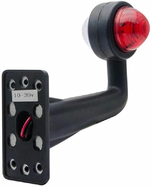 LED Side Marker Light, Indicator Rubber Lamps, Outline Lamp, for Trailer Truck Van Bus,2 PCS