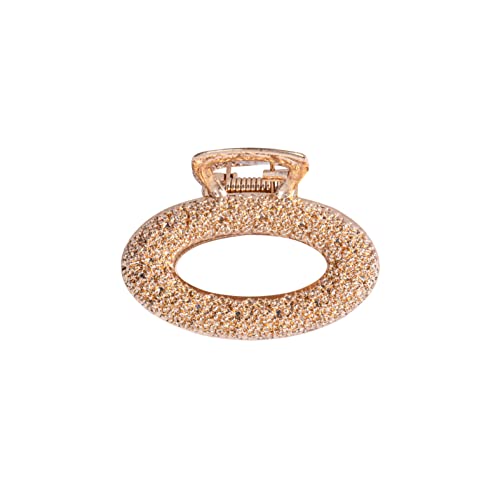 Lanossi Beauty & Care Prendedor De Cabelo Modelo Diva Gold Cor Gold Lanossi.