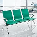 Ampia applicazione: questa sedia multifunzionale per sala d'attesa richiede il montaggio, ma tutti i componenti sono inclusi, eliminando passaggi complicati e consentendo una rapida installazione. Può essere posizionata in aeroporti, banche, ospedali, stazioni ferroviarie, hall, barbieri e altri luoghi
