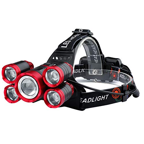 ZHENWEI LEDヘッドライト 12000ルーメン USB充電式