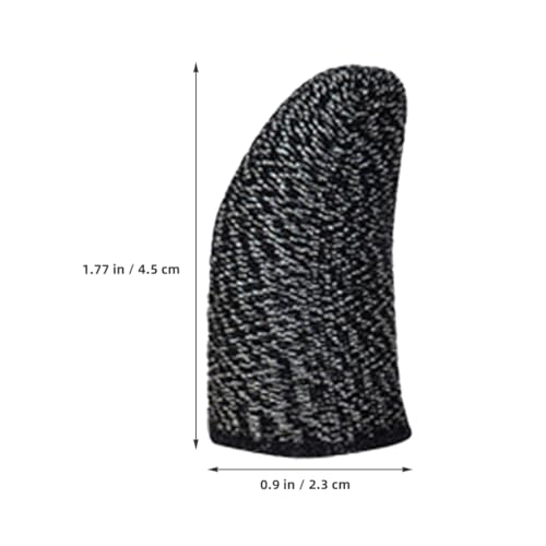 LIFKICH 10 Pcs Jogo Conjunto De Dedo Mangas De Dedo Para Jogos Mangas De Dedo De Jogo Mangas De Dedo