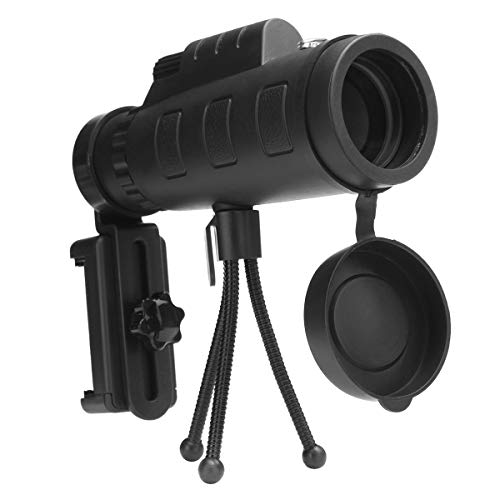 HD 40x60 Telescope Dual Focus Zoom Monocular Binoculars Night Vision BAK4 prism