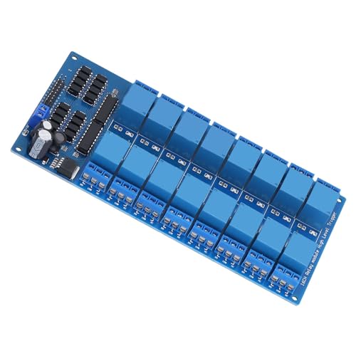 Module relais 16 canaux avec bloc d'alimentation optocoupleur 5V