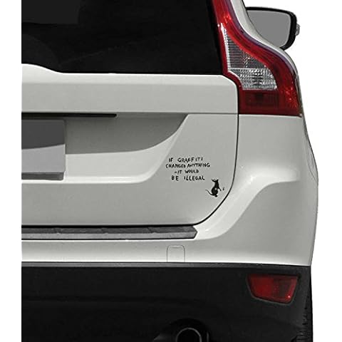 Banksy Rat Graffiti Writer Vinyl Decal for Vehicles Cover