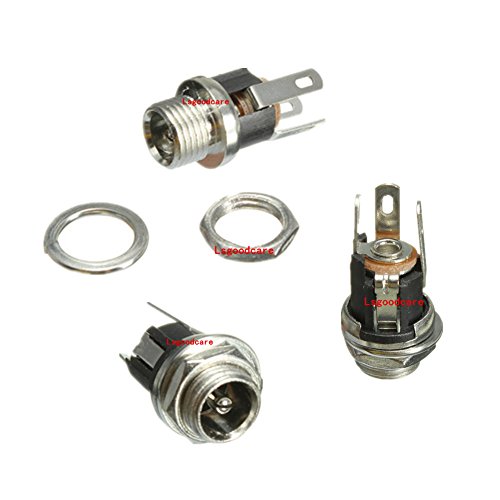 Adaptador conector jack DC 5.5MM x 2.5MM pack 60 Piezas miniatura 2