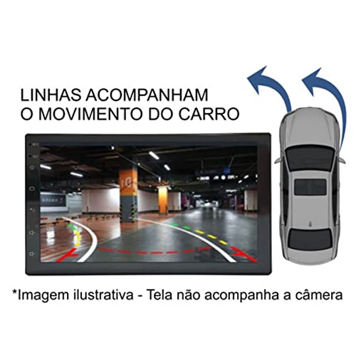 ROADSTAR Câmera De Ré Modelo Borboleta RS203BR MI