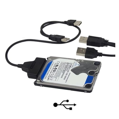 Cable USB 2.0 a SATA para disco duro 2.5 pulgadas miniatura 2