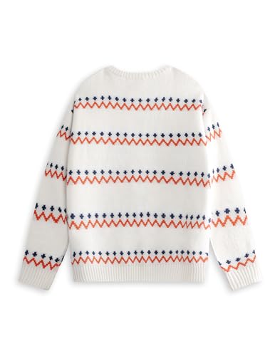 Pull de Noël BlueY en famille : un pull crème col rond avec Bingo, Bandit et Chilli pour vos fêtes - 3