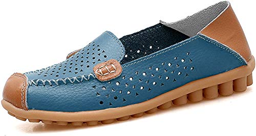 Image of VenusCelia Women's Floral Comfort Walking Flat Loafer