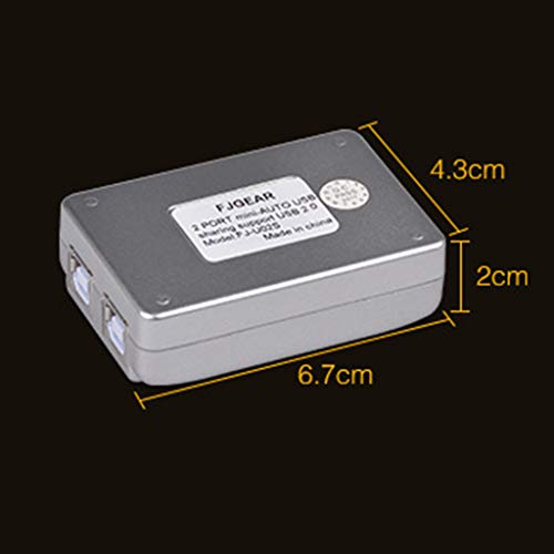 Switch de partage USB 2.0 pour deux ordinateurs connectés à un scanner - 5