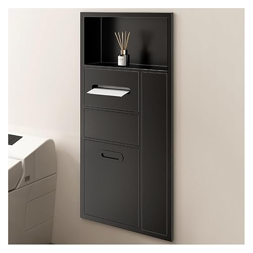 AYCDL Stainless Steel Shower Corner Shelf Space-Saving Bathroom nizer Perfect for Kitchen Living Room & Bedroom,Nero-86x40x14cm
