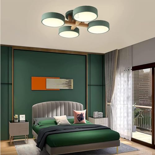 Lampe de table en bois intensité variable style campagne blanc - 6