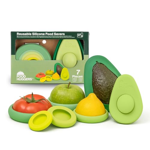 Food Huggers 7pc Silicone Produce Storage Set