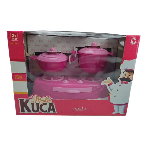 Mielle Brinquedos, Coleção Mestre Kuca, Kit 05 com 5 peças, Rosa 1 Mielle Brinquedos, Coleção Mestre Kuca, Kit 05 com 5 peças, Rosa