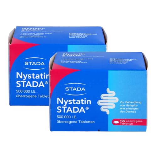 NYSTATIN STADA 500.000 I.E. überzogene Tab. Set (2x 100St)