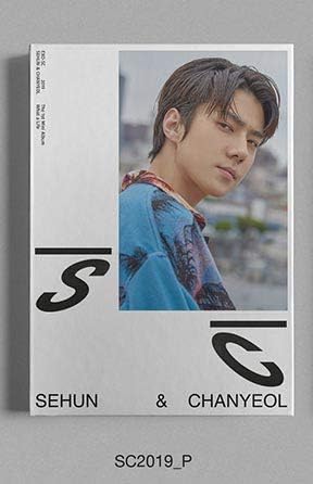 Amazon De Sm Entertainment Sehun Chanyeol Exo Sc What A Life Sc2019 P Ver 1st Mini Album Cd Photobook Photocard On Pack Poster Folded Poster Double Side Extra Photocards Set
